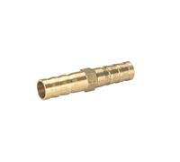 1 unidad de conector de manguera recta de latón con púas iguales de 3mm, 4mm, 6mm, 8mm, 10mm, 12mm, 14mm, 19mm, adaptador de conector de acoplador de púas de cobre y Gas(5mm-5mm Barb)