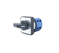 1 unidad de conmutador rotativo universal LW26-20A/25A de 2/3/4 posiciones y 8 terminales, selector de leva for interruptor de transferencia de 2 pisos, serie LW26(0-1-2-3-4,20A)