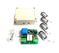 1 unidad de controlador motor for persiana enrollable, placa receptora, mando a distancia, kit a for(Kit 4)