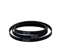 1 unidad de correa 2GT de 6/10 mm de ancho, correa de sincronización GT2 de bucle cerrado, perímetro de goma de 168 mm a 260 mm, piezas for impresoras 3D síncronas.(2GT-206mm,Width 10mm)