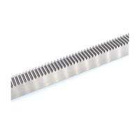 1 unidad de cremallera, 1 módulo de longitud, 100 mm-1000 mm, rectificado de precisión, acero S45C, cremallera y piñón de engranaje recto, riel guía para equipos CNC(1 Module 12x12x400mm)