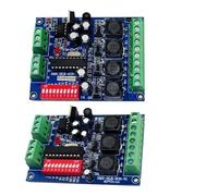 1 unidad de decodificador 3 y 4 canales DMX512, controlador corriente constante for tira luces LED, módulo luz RGBW DMX-HLB-3CH, 350 mA 700(WS-DMX-HLB-4CH-700MA)