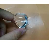 1 Unidad de diámetro 38mm Vidrio óptico asférico LED Longitud Focal 14mm Lente Plano-Convexa