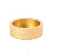 1 unidad de diámetro de 20mm de diámetro, 3 pulgadas/75mm, rueda de molienda de diamante soldado al vacío seco, disco de molienda de perfil de borde demi-bullnose(Parallel wheel 30mm)