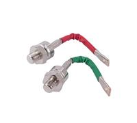1 unidad de diodo rectificador tiristor tipo perno ZP200A, 1600 V, con protección en espiral, for generador diodos rectificadores giratorios(Red positive)