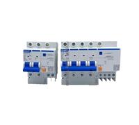 1 unidad de disyuntor diferencial RCBO NXBLE-32 NXBLE-63 30 mA y 0,03 A, 2P, 4P, 3P+1N, 10A, 16A, 32A, 40A, 63A, 80A, 100A 125A(63A,3P 1N 30mA)