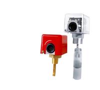 1 unidad de interruptor de flujo de paleta, controlador de flujo HFS-25 HFS-20 HFS-15, sensor de líquido de latón, tipo montado en tubería.(HFS-15 SS)