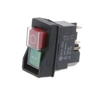 1 unidad de interruptor magnético impermeable KLD-28A, interruptor de botón a prueba de explosiones, 220 V, 18 A, IP55