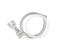 1 unidad de kit de racores de brida Tri Clamp Clover sanitarios de acero inoxidable 304 for maquinaria e industria alimentaria(1.5inx50.5)