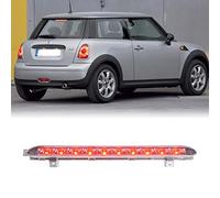 1 unidad de lente transparente color rojo 3er freno de seguridad centro alto montaje Stop tercera luz compatible con M/ini Cooper R56/R56 LCI 2007-2013 R60 Countryman 2010-2016