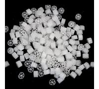 1 unidad de material filtrante K1 rojo, biobolas for filtración biológica, tratamiento de agua for acuarios, peceras y estanques.(WHITE,500g)
