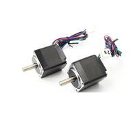1 unidad de minimotor paso a paso híbrido de 28 mm, motor paso a paso de 4 cables de 2 fases, eje de 5 mm y 1,8 grados for maquinaria robótica de impresora 3D