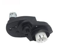 1 unidad de motor de dirección for coche eléctrico de niños, caja de cambios for coche de juguete de 12 V, 16000 RPM, 550 CC, reductor de caja de cambios for coche de juguete, proyecto de rueda