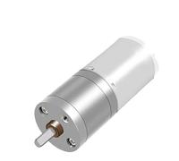 1 unidad de motorreductor de CC JGA25-370, 6/12/24 V, motorreductor eléctrico de alto par, 12/16/27/35/58/77/128/169/282/625/1364 rpm(Only the motor,128 RPM,24V)