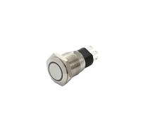 1 unidad de pestillo o momentáneo de 16 mm, 1 NO, 1 NC, PM165F-11ZE/J/RGB/12 V/A, 4 pines(White,CATHODE_MOMENTARY_24V)
