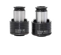 1 unidad de portabrocas TC820 compatible con portaherramientas de roscado MT2, MT3, MT4, SK40, HSK63, BT30, BT40, BT50, NT30 y NT40.(TC820-M20,DIN)