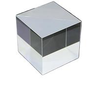 1 Unidad de procesamiento Personalizado de Cuatro Lados, Prisma dicroico Que Aumenta la luz, Cubo Pegado semirreflectante, semitranslúcido, TV Transparente.(40x40x40)