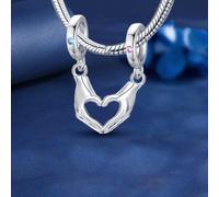 1 unidad de pulseras para mujer de la serie Love, simples y elegantes, bañadas en plata, para joyería DIY, combinación con atuendos diarios y decoración de joyería para mujer, pulseras para joyería