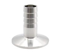 1 unidad de tamaños completos OD 6MM-76MM acero inoxidable SS304 espiga for manguera sanitaria tubo de ajuste virola OD 50,5mm-76mm ajuste 1,5 "3" Tri abrazadera(25mm x Ferrule 64)