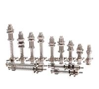 1 unidad de ventosa de gran tamaño de 11 mm de diámetro exterior, accesorios for manipulador, soporte, tornillería, entrada de aire lateral, ventosa de vacío, brazo mecánico M12 M10