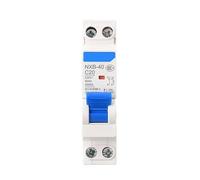 1 unidad DZ267-32 6A 10A 16A 20A 25A 32A 220V 50HZ Disyuntor de fuga miniatura MCB RCBO(NXB-40 1P 1N(MCB),32A)
