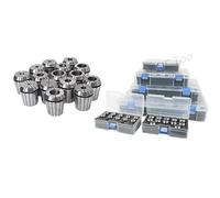 1 unidad ER40 ER32 ER25 ER20 ER16 11 Juego de mandril de manguito cónico con resorte AAA/AA/A for soporte de herramienta de fresado CNC máquina de grabado caja de aluminio de Metal(ER32-(9pcs) AA)