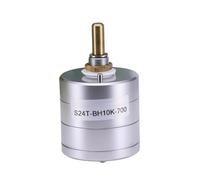 1 unidad estéreo 10K 25K 50K 100K 250K 24 pasos potenciómetro de volumen atenuador de audio for audio DIY(50K)