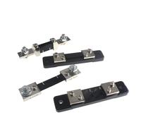 1 unidad FL-2 100A 50A 30A 20A 10A 5A/75mV Medidor de corriente de derivación externo Resistencia de derivación for amperímetro digital, voltímetro y vatímetro(50A75MV B 1.5mA)