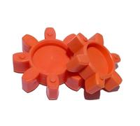 1 unidad GS modelo ciruela tipo acoplamiento Cush GS-10 GS-14 GS-19 GS-24 poliuretano PU eje de bomba Flexible amortiguador de araña de plástico(GS-75)