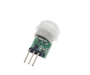 1 unidad HC-SR501 HC-SR505 AM312 ajustar IR infrarrojo piroeléctrico Mini módulo PIR Sensor de movimiento soporte del módulo Detector/53(AM312)