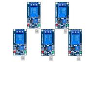 1 unidad HR202 DC 5 V 12 V, 1 canal, 1 canal, módulo de relé de interruptor de sensor de humedad, placa de control, módulo de sensor de humedad(12v 5PCS)