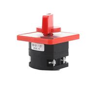 1 unidad HZ5D-10/1.7 L01 10A 1 fase 2 posiciones 0-1 Interruptor combinado rotativo de doble polo con selector de leva