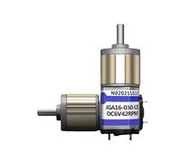 1 unidad JGA16-030, 16 mm, 030, micromotor de CC de 12 V, de baja velocidad y alta velocidad, que puede controlar la velocidad y la rotación inversa(16RPM)