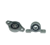 1 unidad KP08 KP000 KP001 KP002 KP003 KFL08 KFL000 KFL001 KFL002 KFL003 rodillo esférico rodamientos montados en aleación de Zinc bloque de almohada(KP004 20mm)