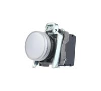 1 unidad LA167-B4-BV6, 22 mm, montaje en panel, LED, indicador electrónico de potencia, luz de señal, 5 colores, 220 V(WHITE)