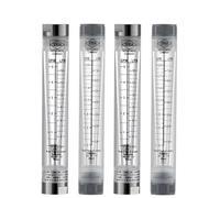 1 unidad LZM-15G de acero inoxidable 304/junta de plástico, medidor de caudal de líquido, tubo de agua, caudalímetro de aire, rotámetro de gas.(1-7LPM Liquid,SUS 304)