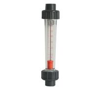 1 unidad LZS-15 1/2" Medidor de flujo de agua 6-60 L/H Indicador Contador Rotámetro Caudalímetro de líquido(25-250LPH)