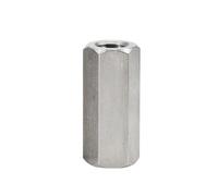 1 Unidad M12 - M16 304 A2 De Acero Inoxidable Rosca Izquierda Y Derecha Tuercas Acoplamiento Varilla Hexagonal Conectores Acoplador Extensión Manga Junta(60mm,M16xS24-1pcs)
