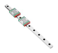 1 unidad MGN7 MGN12 MGN15 MGN9 L 100mm a 1500mm carril lineal miniatura + 2 uds bloque guía lineal MGN(MGN12C,450mm)