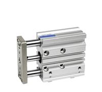 1 unidad MGPM12 MGPM16 MGPM20 MGPM25 MGPM32 MGPM40 MGPM50 MGPM63 MGPM80 Cilindro guía compacto neumático de aire de carrera de 10 a 300 mm(Stroke 150mm,MGPM50)