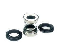 1 unidad modelo 202/208 anillo de cerámica/carbono sello NBR bomba de agua sello de eje mecánico bomba sumergible de resorte de bobina única(28mm)