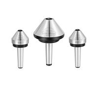 1 unidad MT MTB MT2 MT3 MT4 MT5 Mt5 Morse Tapper cono cabeza de seta Centro giratorio tipo paraguas dedal vivo de alta precisión(MT3-D80-d25-60deg)