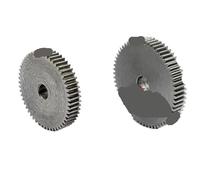 1 unidad n.° 45, módulo 1,25, 1,25 M, 36 T ~ 45 T, engranaje recto, engranaje metálico(Other,42 Teeth)