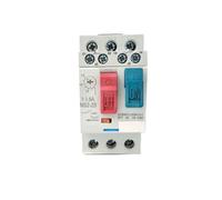 1 unidad NS2-25/AE11 0,25-0,4 A 0,4-0,63 A 0,63-1 A 1-1,6 A 1,6-2,5 A 2,5-4 A 4-6,3 A Arrancador de motor manual con contacto auxiliar NS2-AE11(2.5-4A)