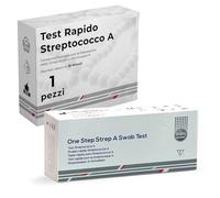 1 unidad | Prueba rápida de estreptococo A || Tampón faríngeo para la detección de estreptococo del grupo A || Fácil de usar || Resultados rápidos en 10 minutos | Alta precisión