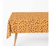 1 Unidad - Rollo Mantel Papel con estampado animal print de 120 x 500 cm - Decoración fiesta Safari, decoración Safari, decoración mesa safari. (Rollo Mantel Leopardo)