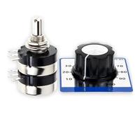 1 unidad RV24YN YG 20S potenciómetro de regulación de velocidad del convertidor de frecuencia interruptor giratorio 2W 1K 2K 5K 10K 20K 100K 500K ohm(8,500K)
