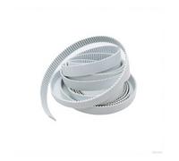 1 unidad S3M STD3M de correa dentada abierta de poliuretano PU con ancho de banda de 40/45/50/55 mm y transmisión de sincronización STD 3M(Belt Width 40mm,50 meter (White))
