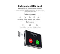 1 Unidad S999 Pantalla 4G para Android Ranura para Tarjeta SIM/Ritmo Cardíaco Red Completa para Reloj Inteligente Deportivo DM/100