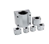 1 unidad SCS6UU SCS8UU SCS10UU SCS12UU SCS13UU SCS16UU SCS20UU SCS25UU, cojinete deslizante de bolas de movimiento lineal, buje deslizante CNC(SCS10UU 10mm)